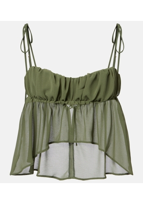 Bananhot Adelina asymmetric ruched top