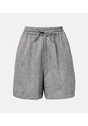 Asceno Boston linen shorts