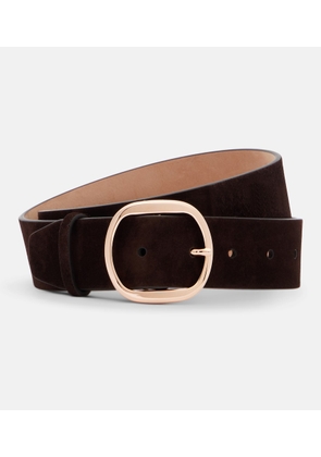 Gabriela Hearst Elster suede belt