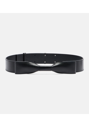 Givenchy Bow-detail leather belt
