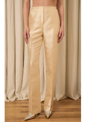 LEIN Ophelia Slim Leg Pant in Silk/Wool - Moda Operandi