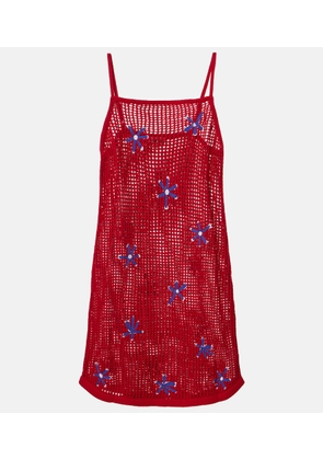 Staud Rio crochet cotton beach dress