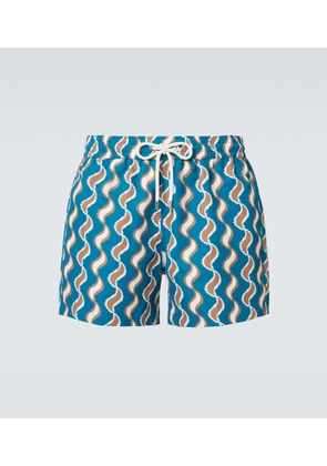 Frescobol Carioca Rio printed swim trunks
