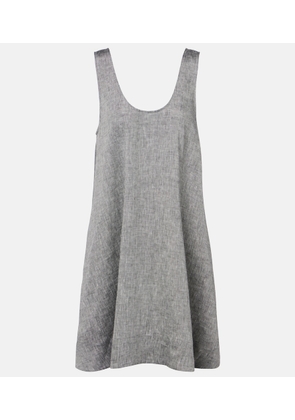 Asceno Sicily linen minidress