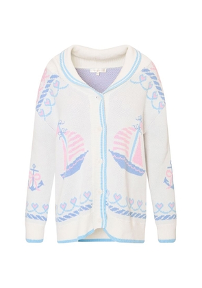 LoveShackFancy Aribella Cotton Cardigan - Moda Operandi