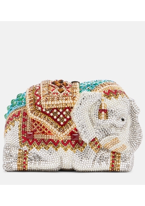 Judith Leiber Couture Elephant Small embellished clutch