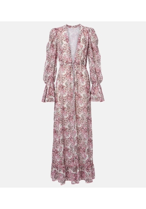 Bananhot Berta paisley beach cover-up
