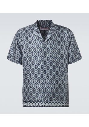 Orlebar Brown Maitan printed silk shirt