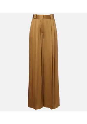 Blaze Milano Husi satin palazzo pants