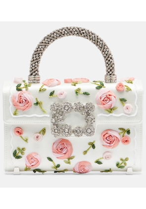 Roger Vivier Jewel Efflorescence Mini top-handle bag