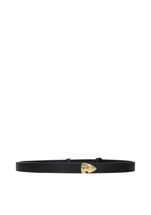 Burberry Black Leather Regular Belt - M