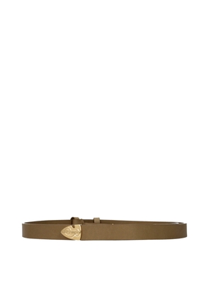 Burberry Brown Leather Regular Belt - S