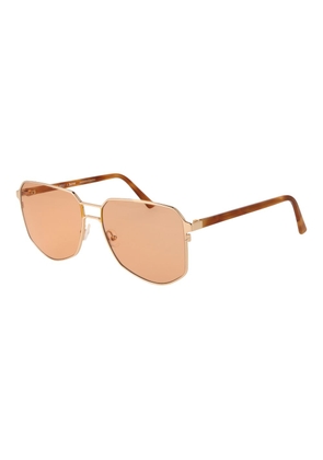 Andy Wolf Gold Metal Sunglasses