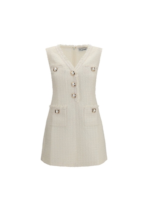 Self-Portrait Beige Polyamide Casual Dress - 8