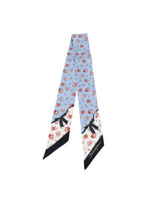 Dolce & Gabbana Light Blue Silk Foulard