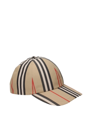 Burberry Beige Cotton Cap (Baseball Hat) - M