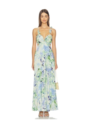 ASTR the Label Emese Dress in Green. Size XS. Also in S, M, L, XL.