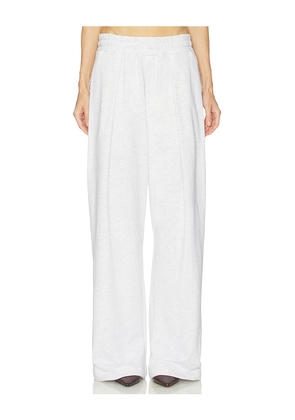 Helsa The Full Sweatpants in Fleece in Grey. Size XS. Also in S.