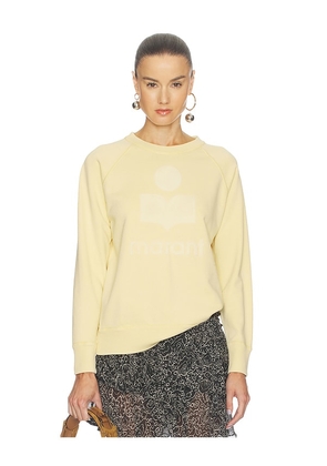 Isabel Marant Etoile Millyny Sweatshirt in Yellow. Size 38/6. Also in 34/2, 36/4, 40/8, 42/10.