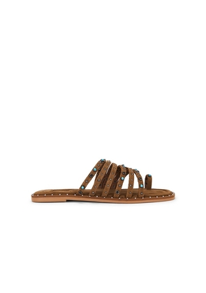 Free People Santa Fe Sandal in Brown. Size 6. Also in 6.5, 7, 7.5, 8, 8.5, 9.5, 10.