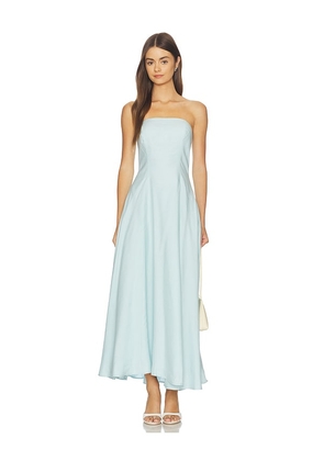 Favorite Daughter The Favorite Linen Dress in Baby Blue. Size 0. Also in 2, 4, 6, 8, 10, 12.