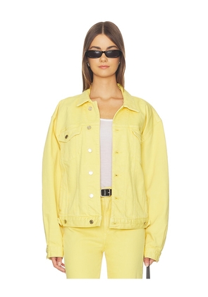 Favorite Daughter The Otto Boyfriend Jacket in Yellow. Size XS. Also in S, M, L, XL.