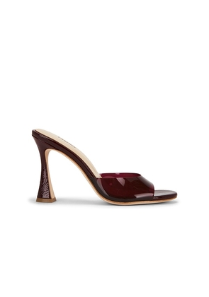 L'AGENCE Avery Sandal in Burgundy. Size 6. Also in 6.5, 7, 7.5, 8, 8.5, 9, 9.5, 10.