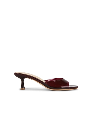 L'AGENCE Esther Sandal in Burgundy. Size 6. Also in 6.5, 7, 7.5, 8, 9, 9.5, 10.