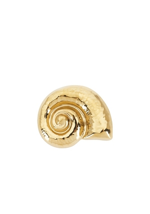 Lovers and Friends Kalista Brooch in Metallic Gold.
