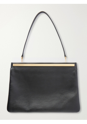 The Row - Elise Leather Shoulder Bag - Black - One size