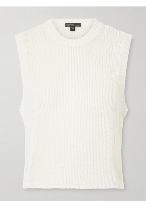 James Perse - Knitted Linen And Cotton Tank - Neutrals - 0,1,2,3,4