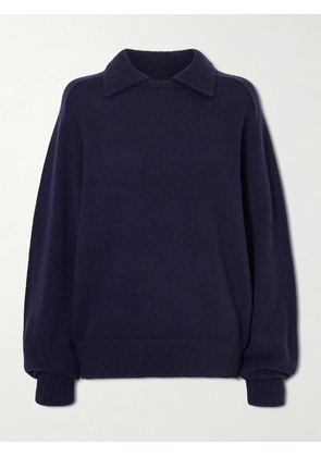 KHAITE - Jackson Wool And Cashmere Sweater - Blue - x small,small,medium,large,x large