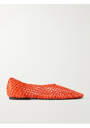 Proenza Schouler - Slant Crocheted Ballet Flats - Orange - IT36,IT36.5,IT37,IT37.5,IT38,IT38.5,IT39,IT39.5,IT40,IT40.5,IT41,IT41.5,IT42
