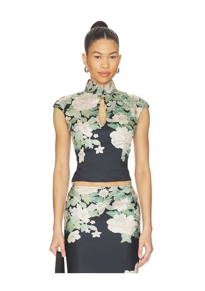 SAU LEE Dara Top in Black. Size 2. Also in 00, 0, 4, 6, 8, 10.