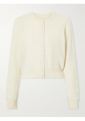 TOVE - Signe Wool And Cashmere-blend Cardigan - Neutrals - x small,small,medium,large,x large