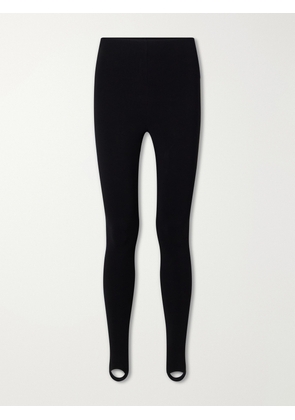 TOVE - Soreena Elasticated Jersey Leggings - Black - FR 34,FR 36,FR 38,FR 40,FR 42