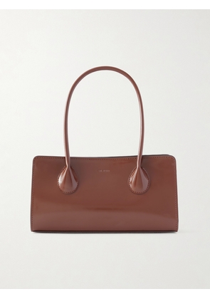 LIÉ STUDIO - The Lou Patent-leather Bag - Brown - One size