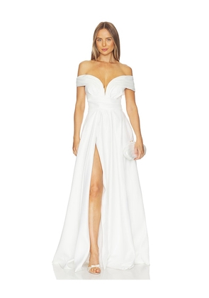 Sonya Moda Delara Gown in White. Size S. Also in XS, M, L.
