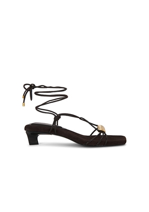 Rag & Bone Liv Strappy Sandal in Brown. Size 36. Also in 37, 38, 39, 40, 41.