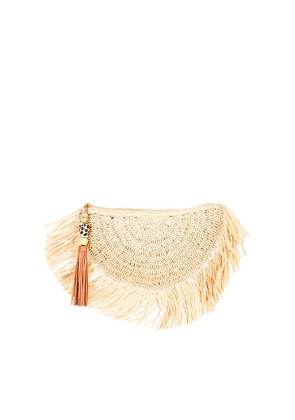Rebecca Minkoff Lucia Clutch in Brown.