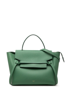 Celine Pre-Owned 2016 Mini Grained Calfskin Belt Bag satchel - Green