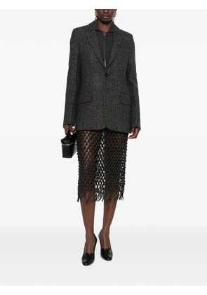 Victoria Beckham tailored single-breasted blazer - Grey