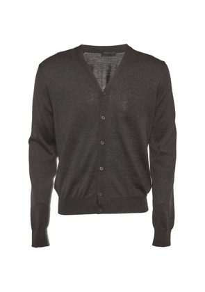 Prada Pre-Owned button-front cardigan - Grey