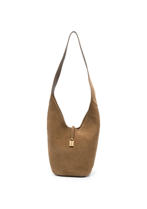 DeMellier Siena suede shoulder bag - Brown