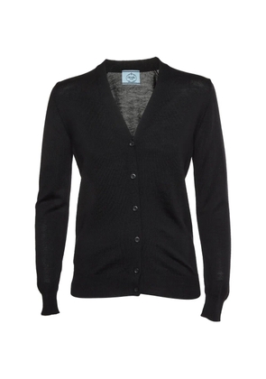 Prada Pre-Owned button-up cardigan - Black