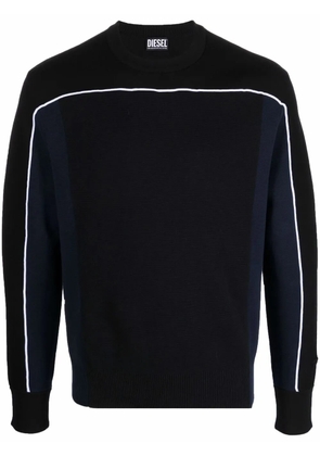 Diesel K-Wichita piped sweatshirt - Black