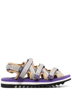 Suicoke ZIP-ab cut-out sandals - Purple