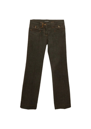 Dolce & Gabbana Pre-Owned slim-fit jeans - Black