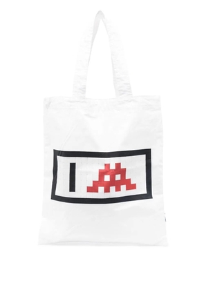 Comme Des Garçons graphic-print tote bag - White