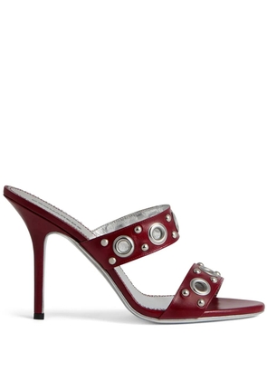 DSQUARED2 eyelet-embellishment leather sandals